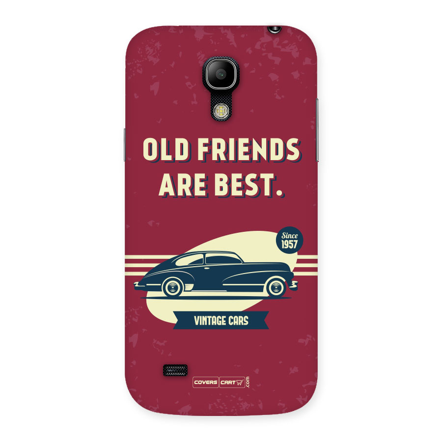Old Friends Vintage Car Back Case for Galaxy S4 Mini