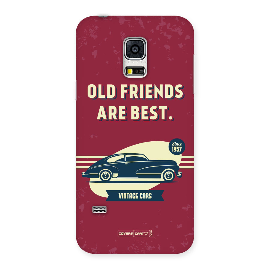 Old Friends Vintage Car Back Case for Galaxy S5 Mini