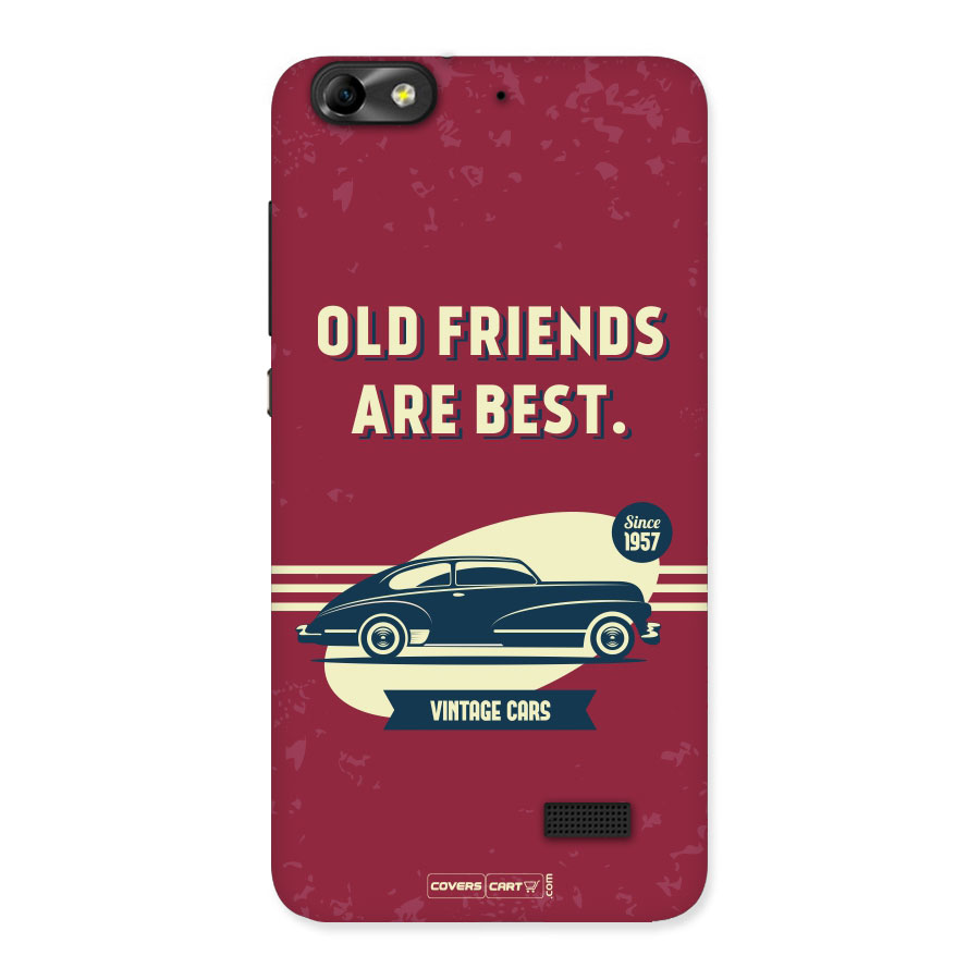 Old Friends Vintage Car Back Case for Honor 4C