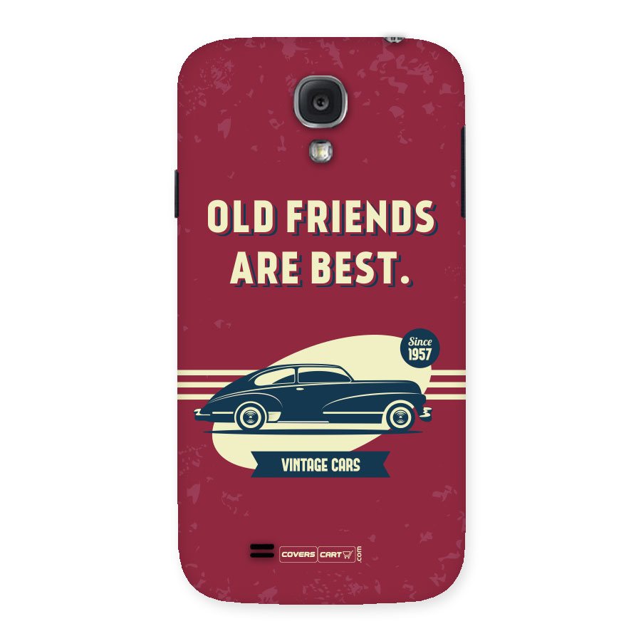 Old Friends Vintage Car Back Case for Samsung Galaxy S4
