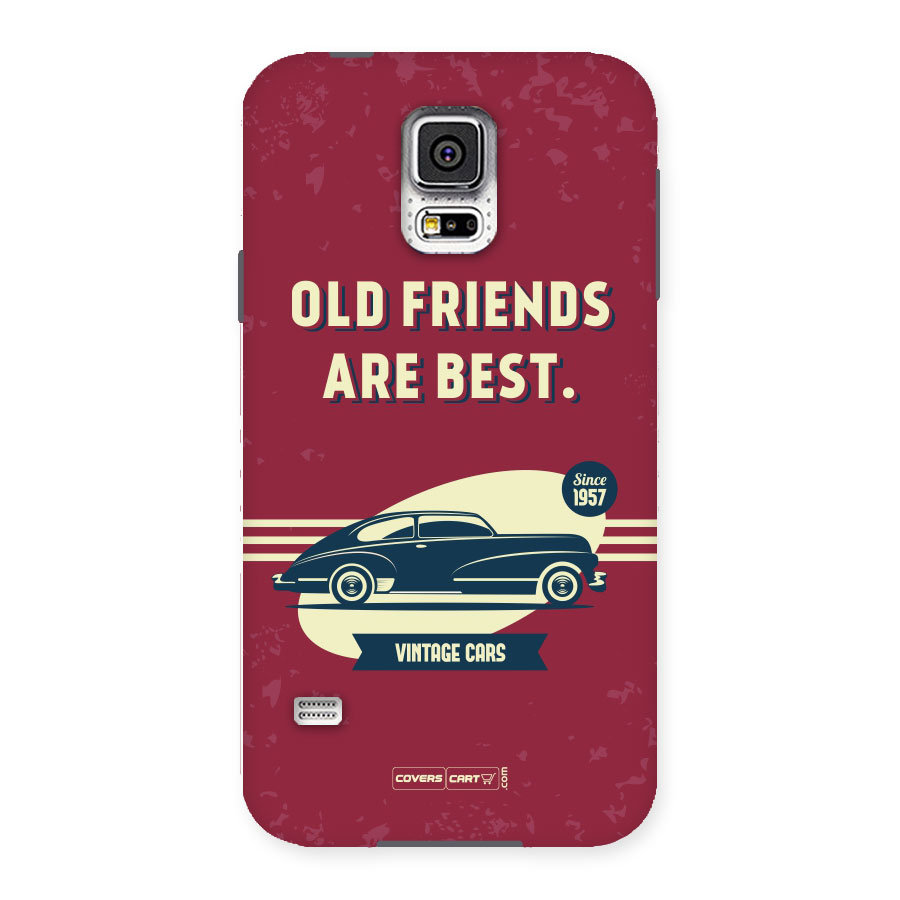 Old Friends Vintage Car Back Case for Samsung Galaxy S5