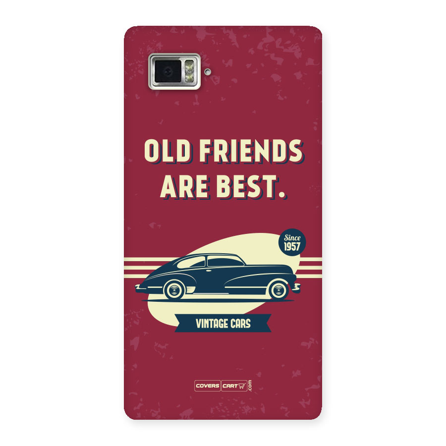 Old Friends Vintage Car Back Case for Vibe Z2 Pro K920