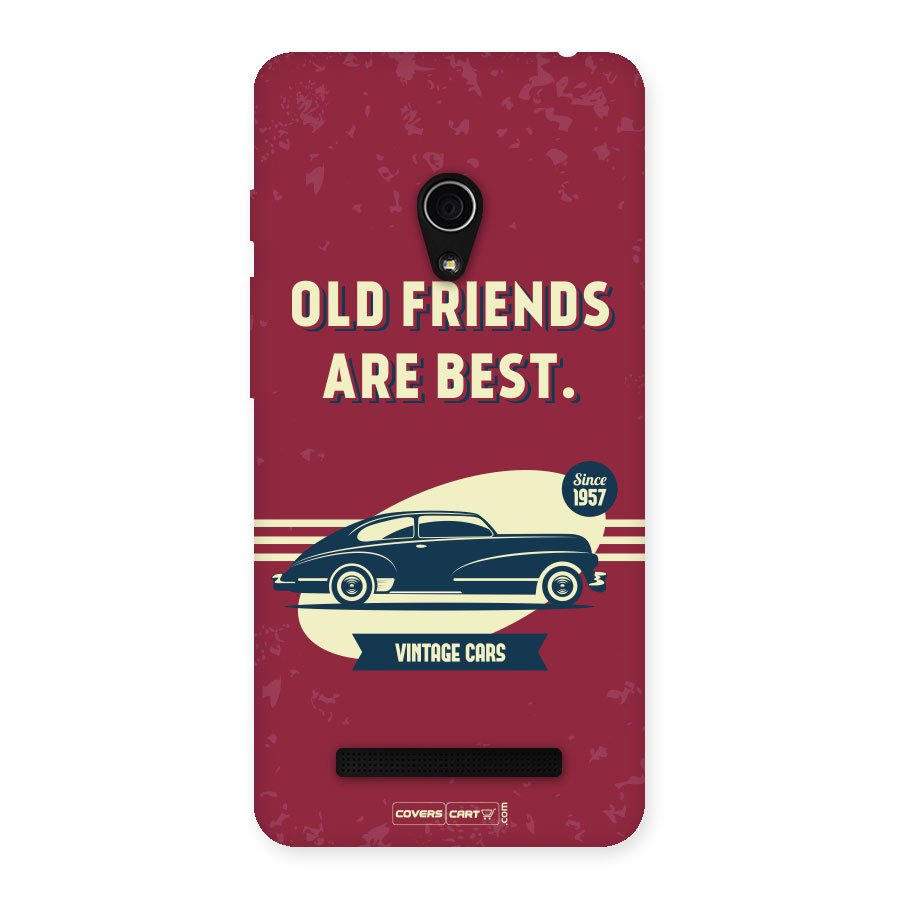 Old Friends Vintage Car Back Case for Zenfone 5