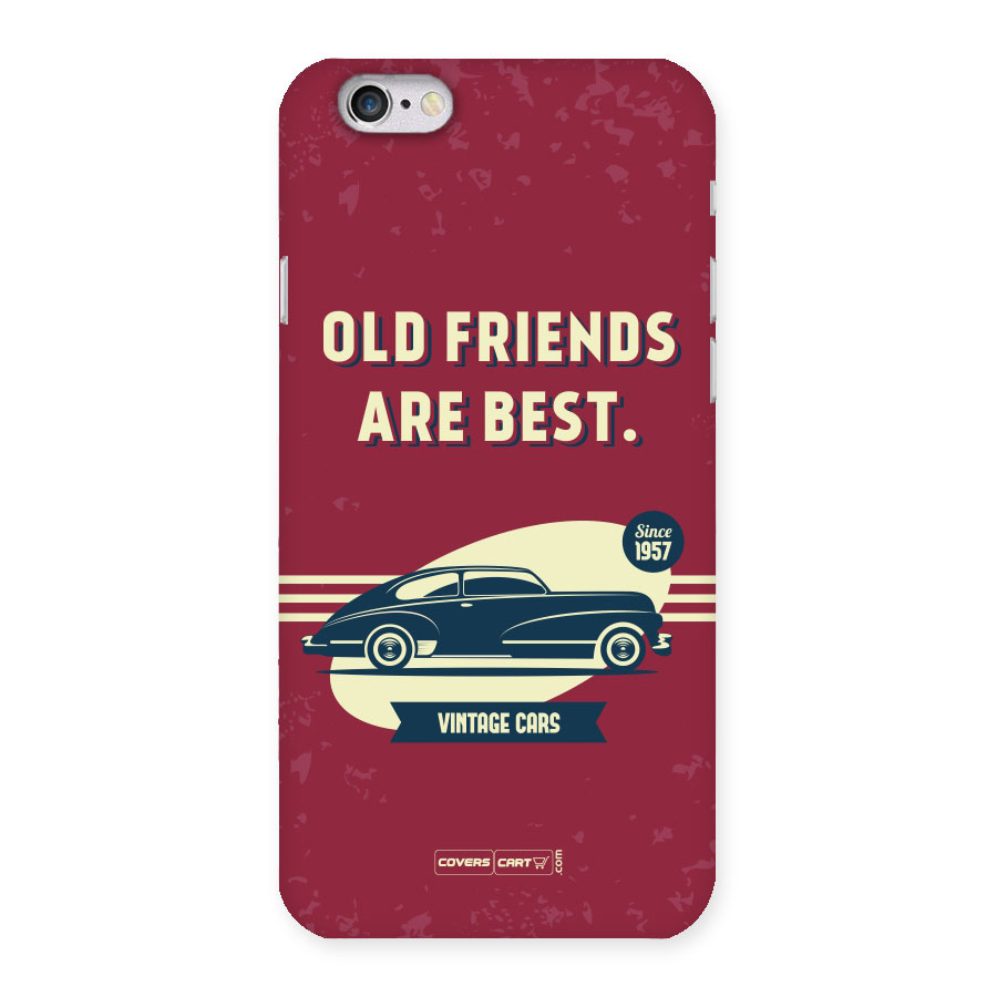 Old Friends Vintage Car Back Case for iPhone 6 6S