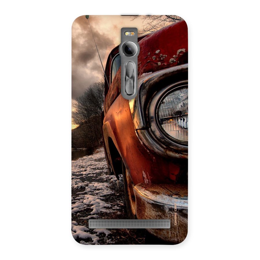 Vintage Car Headlight Back Case for Asus Zenfone 2