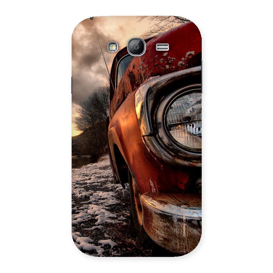 Vintage Car Headlight Back Case for Galaxy Grand