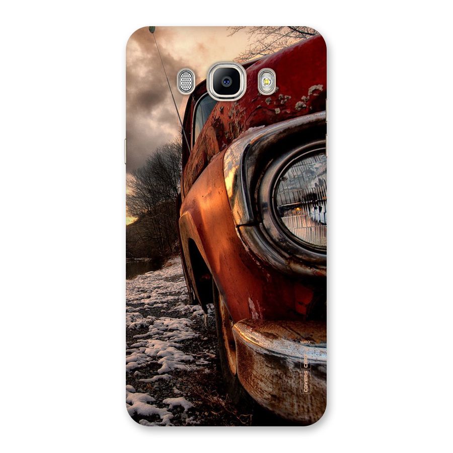 Vintage Car Headlight Back Case for Galaxy On8