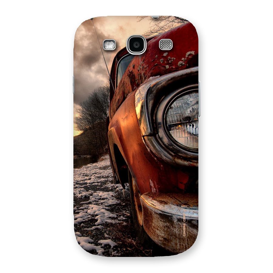 Vintage Car Headlight Back Case for Galaxy S3