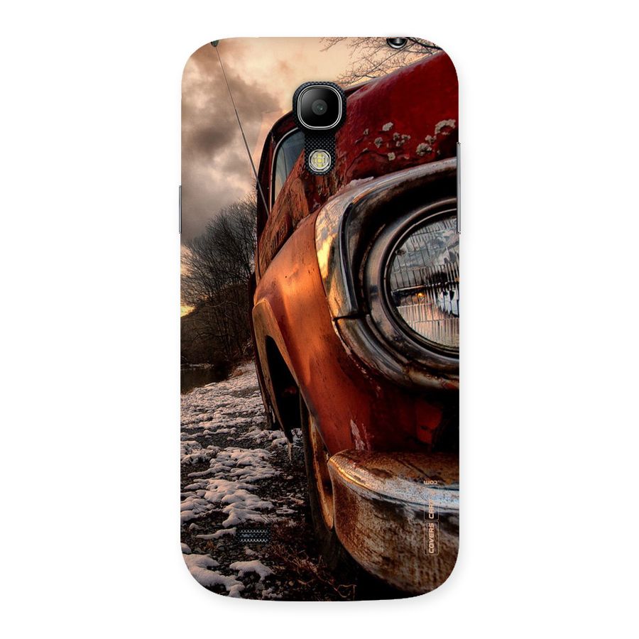 Vintage Car Headlight Back Case for Galaxy S4 Mini