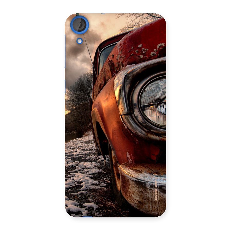 Vintage Car Headlight Back Case for HTC Desire 820s
