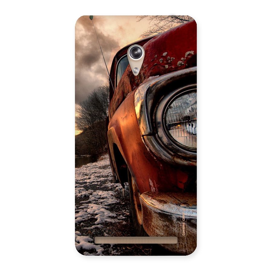 Vintage Car Headlight Back Case for Zenfone 6