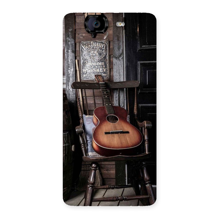 Vintage Chair Guitar Back Case for Canvas Knight A350