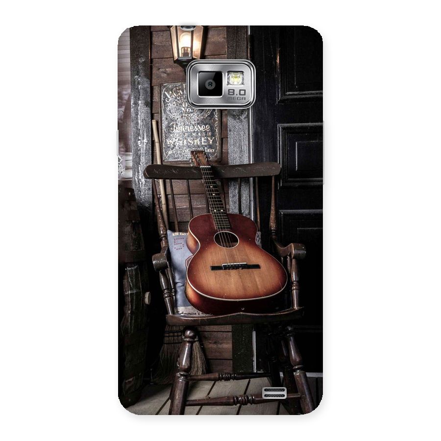 Vintage Chair Guitar Back Case for Galaxy S2