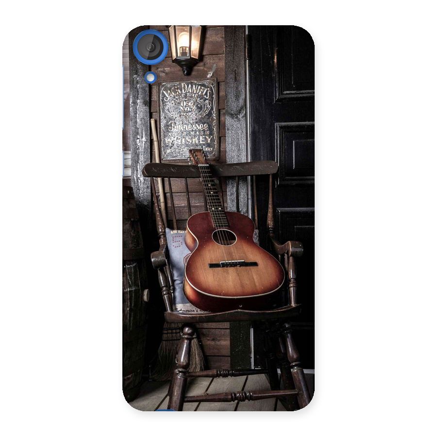 Vintage Chair Guitar Back Case for HTC Desire 820