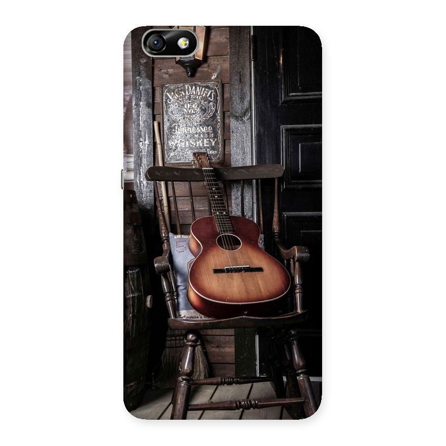 Vintage Chair Guitar Back Case for Honor 4X