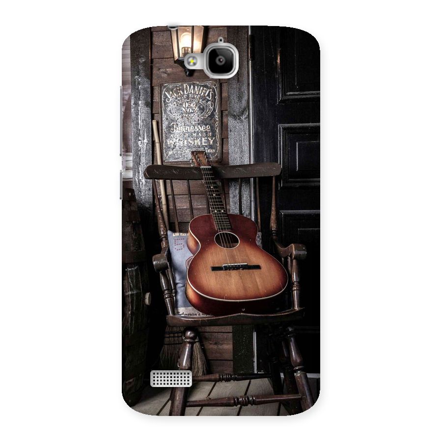 Vintage Chair Guitar Back Case for Honor Holly