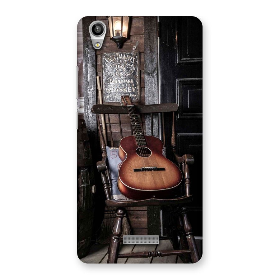 Vintage Chair Guitar Back Case for Lava-Pixel-V1