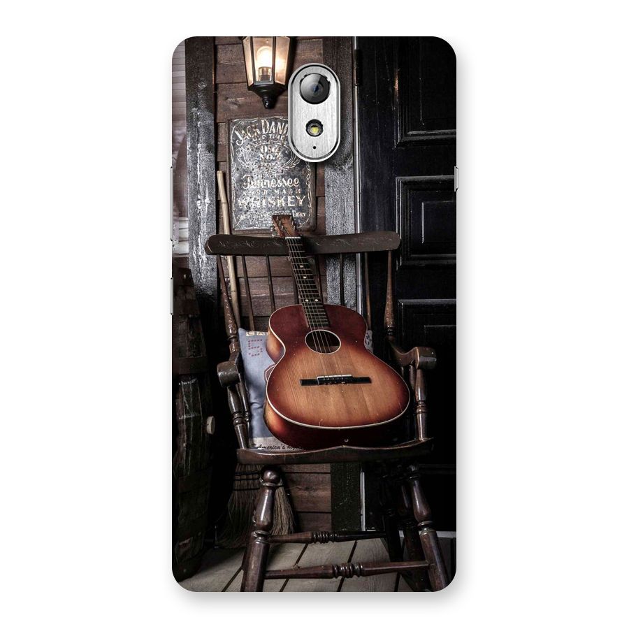 Vintage Chair Guitar Back Case for Lenovo Vibe P1M