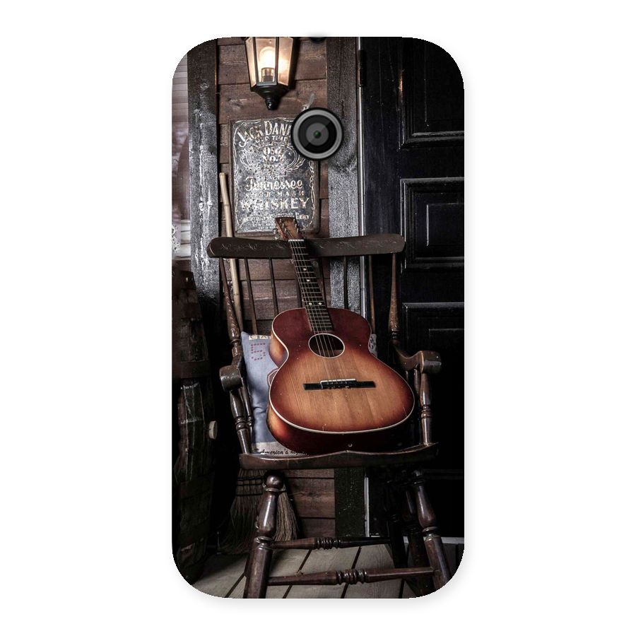 Vintage Chair Guitar Back Case for Moto E
