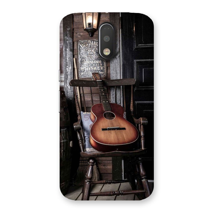 Vintage Chair Guitar Back Case for Motorola Moto G4 Plus