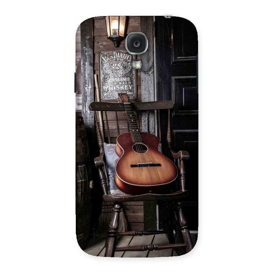 Vintage Chair Guitar Back Case for Samsung Galaxy S4