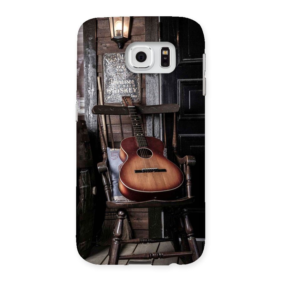 Vintage Chair Guitar Back Case for Samsung Galaxy S6