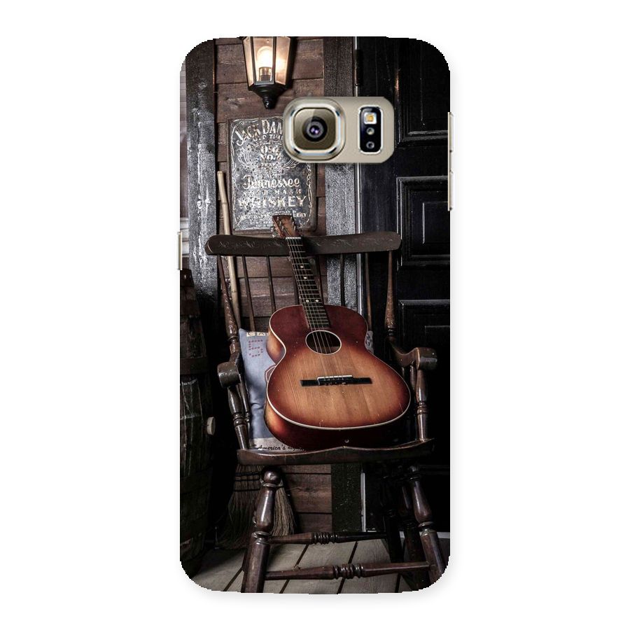 Vintage Chair Guitar Back Case for Samsung Galaxy S6 Edge Plus