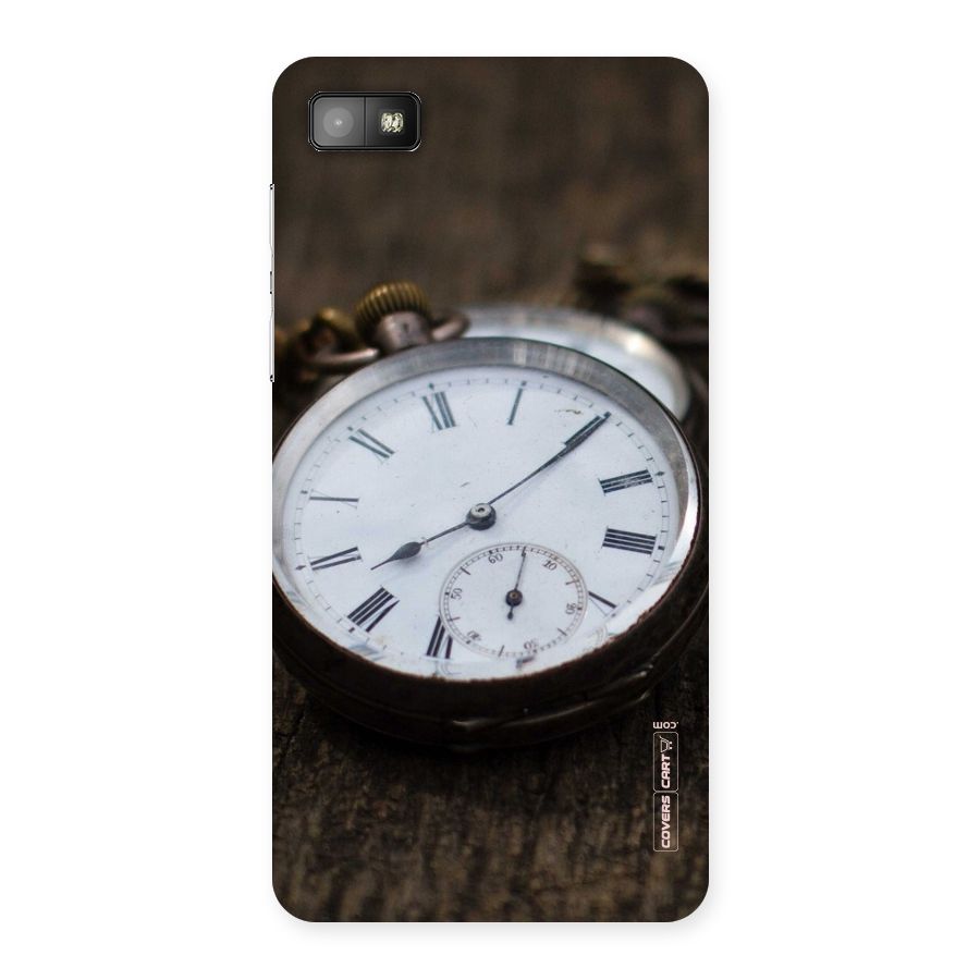 Vintage Clock Back Case for Blackberry Z10