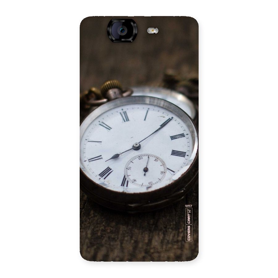 Vintage Clock Back Case for Canvas Knight A350