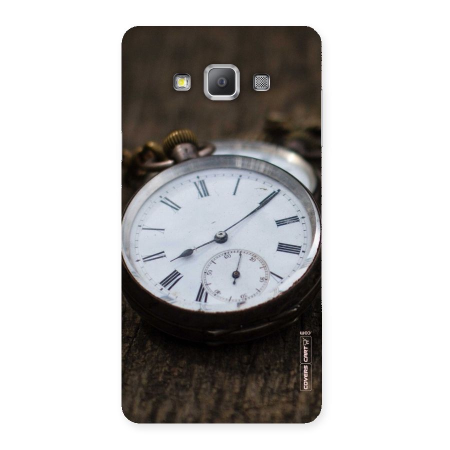 Vintage Clock Back Case for Galaxy A7