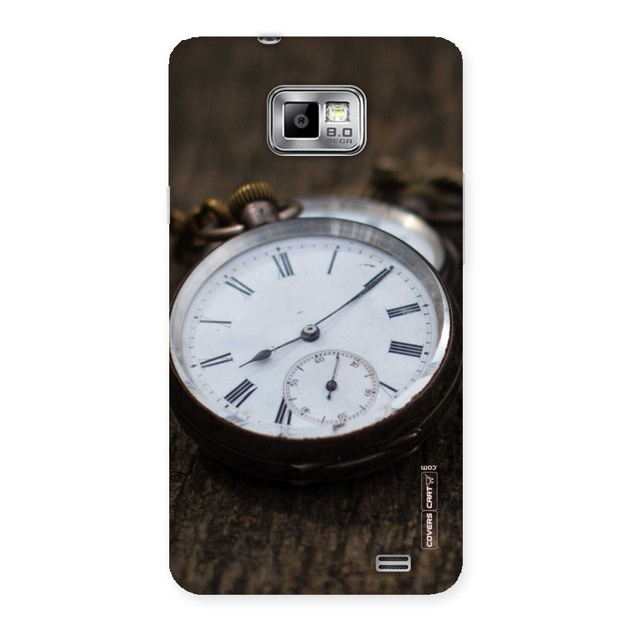 Vintage Clock Back Case for Galaxy S2