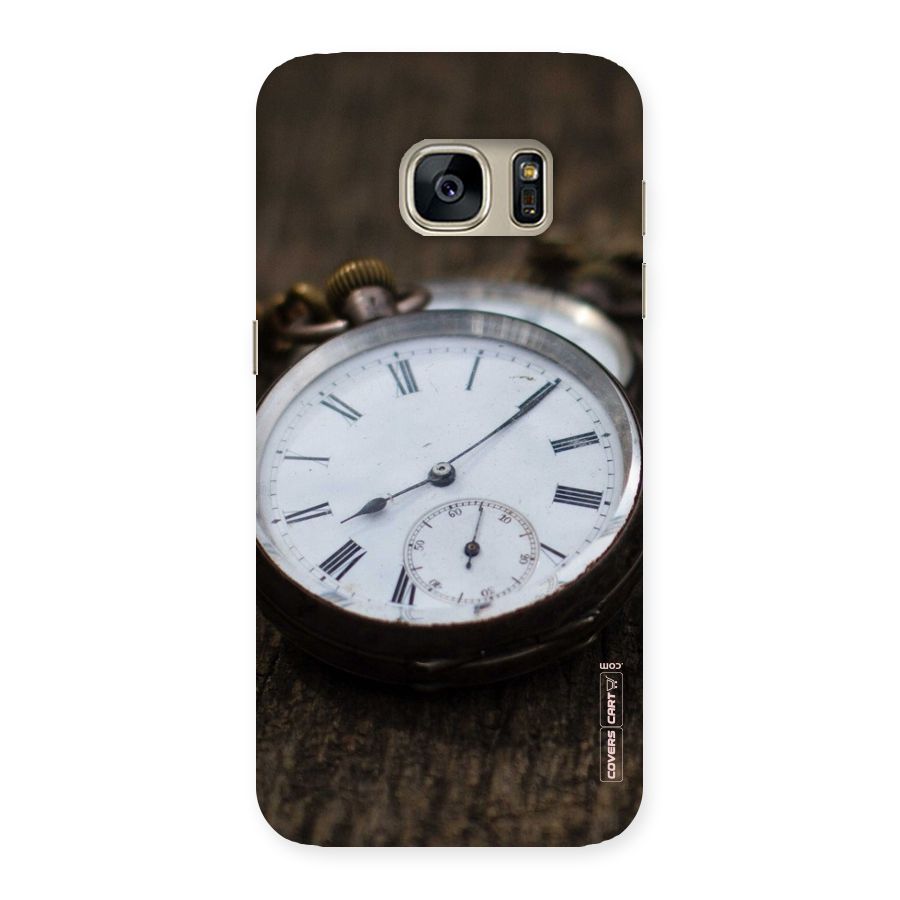Vintage Clock Back Case for Galaxy S7