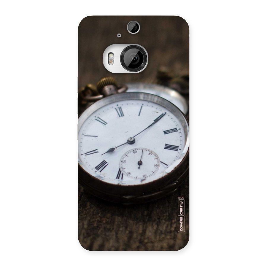 Vintage Clock Back Case for HTC One M9 Plus