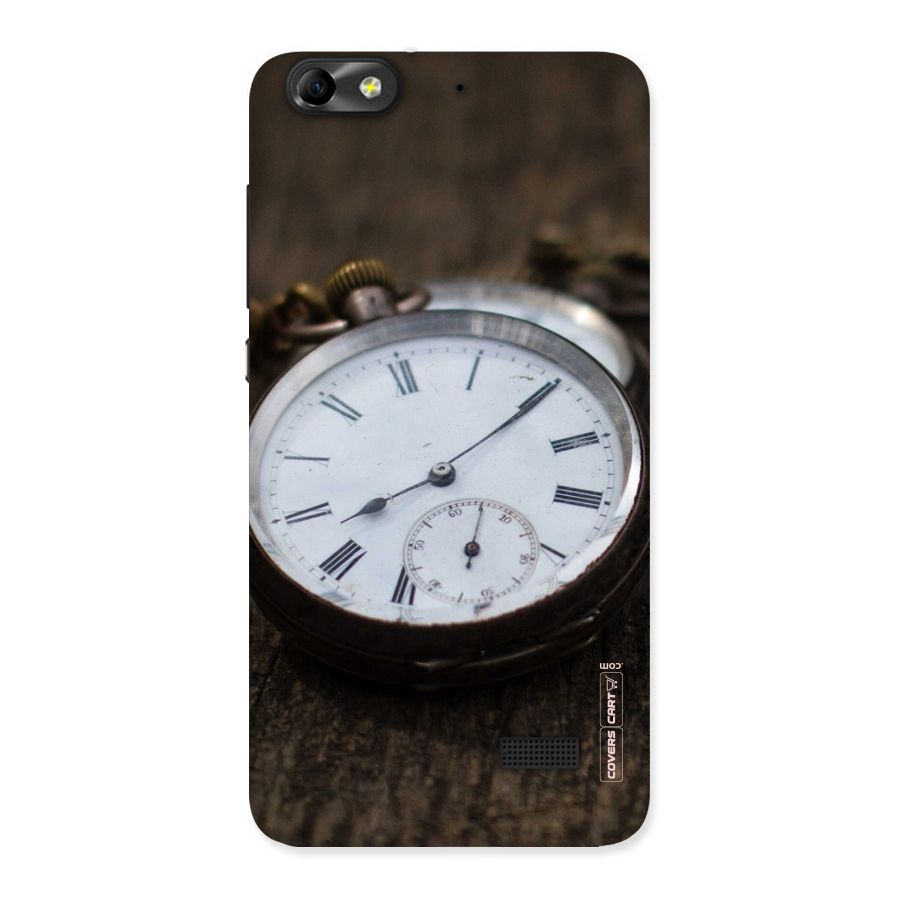 Vintage Clock Back Case for Honor 4C