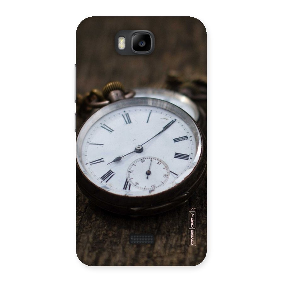 Vintage Clock Back Case for Honor Bee
