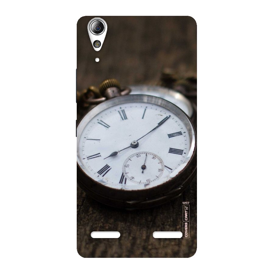 Vintage Clock Back Case for Lenovo A6000 Plus