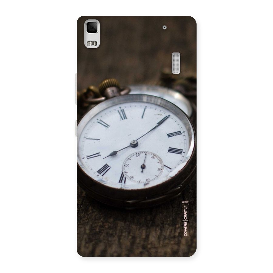 Vintage Clock Back Case for Lenovo A7000