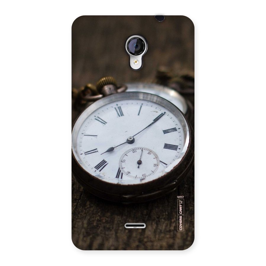 Vintage Clock Back Case for Micromax Unite 2 A106
