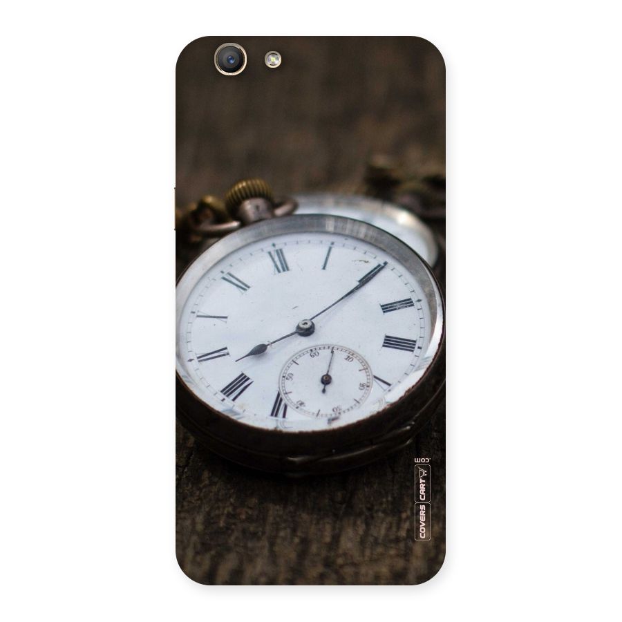 Vintage Clock Back Case for Oppo F1s