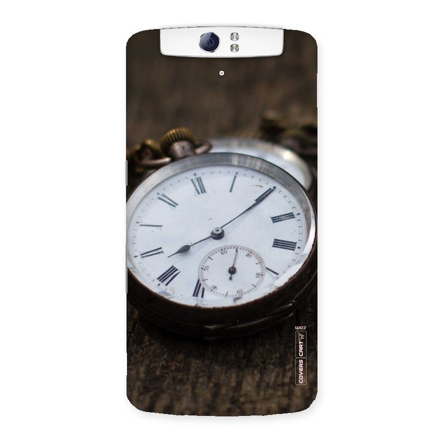 Vintage Clock Back Case for Oppo N1