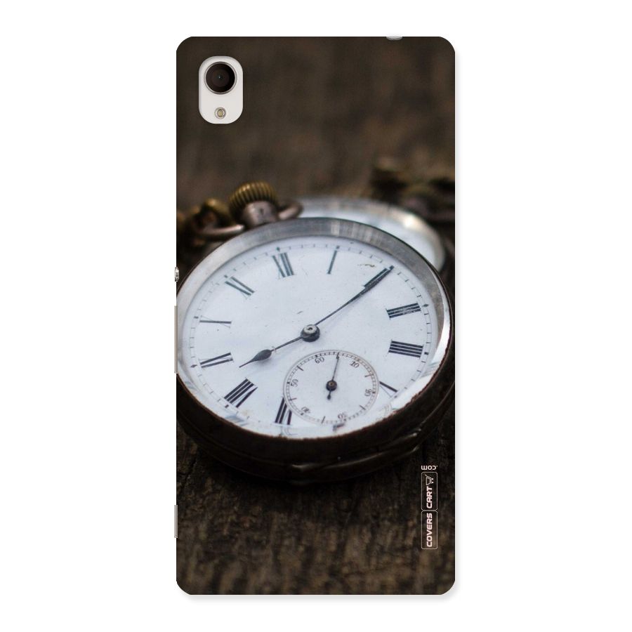 Vintage Clock Back Case for Sony Xperia M4