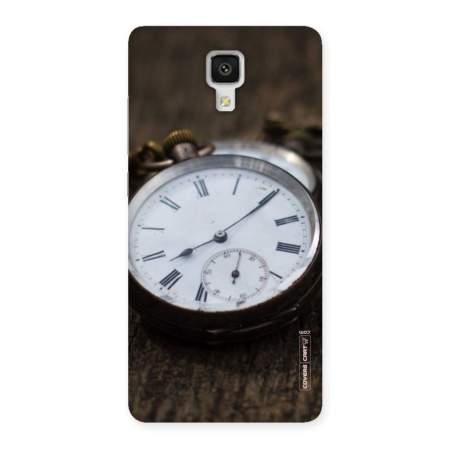 Vintage Clock Back Case for Xiaomi Mi 4