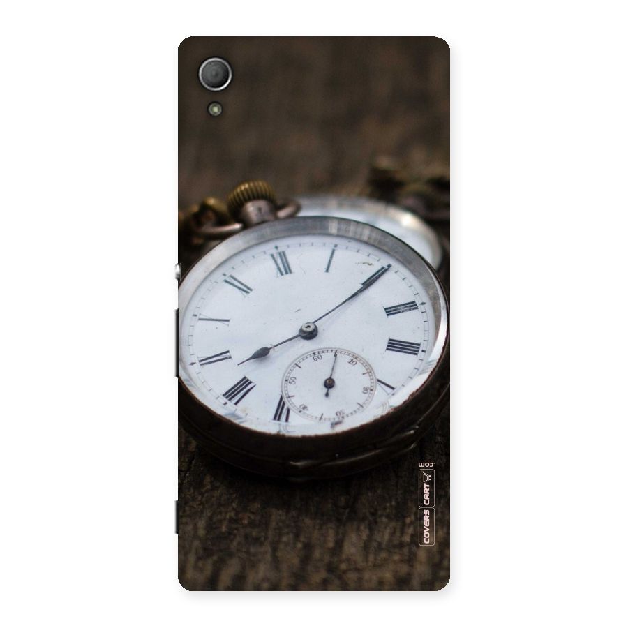 Vintage Clock Back Case for Xperia Z4