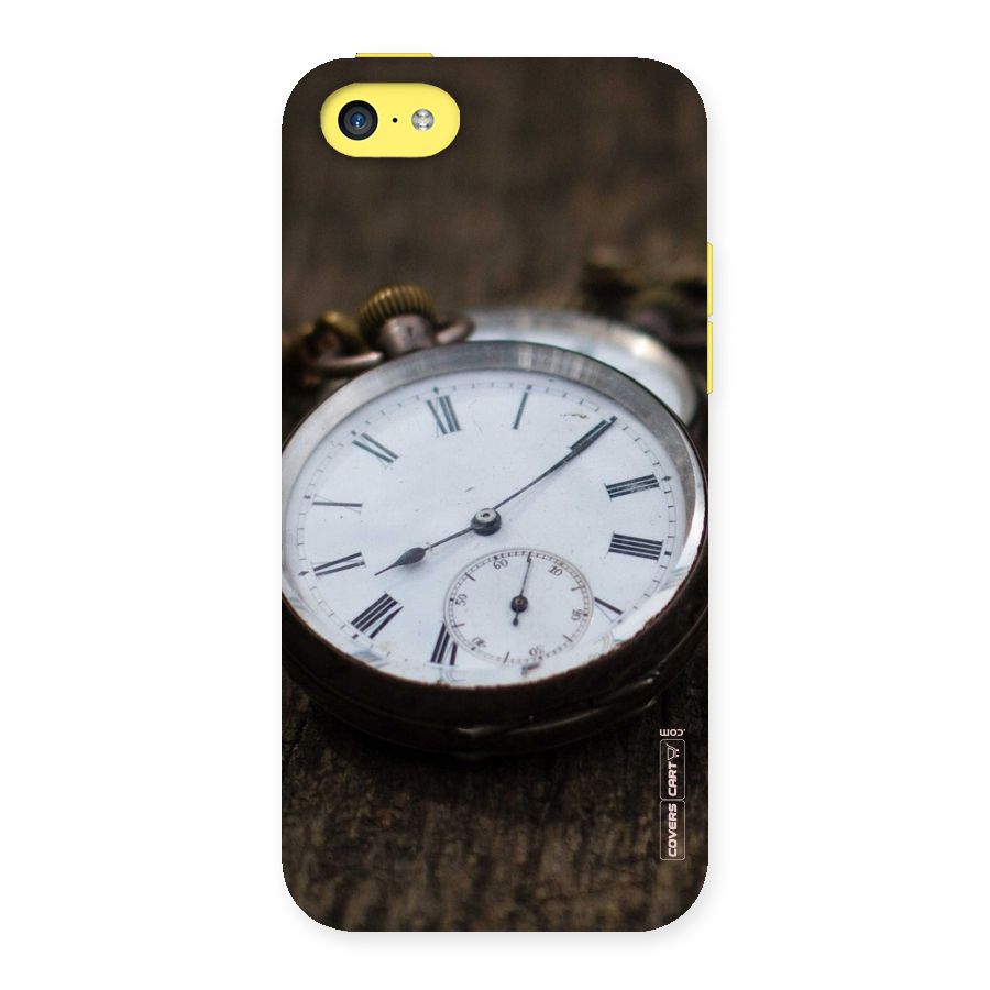 Vintage Clock Back Case for iPhone 5C