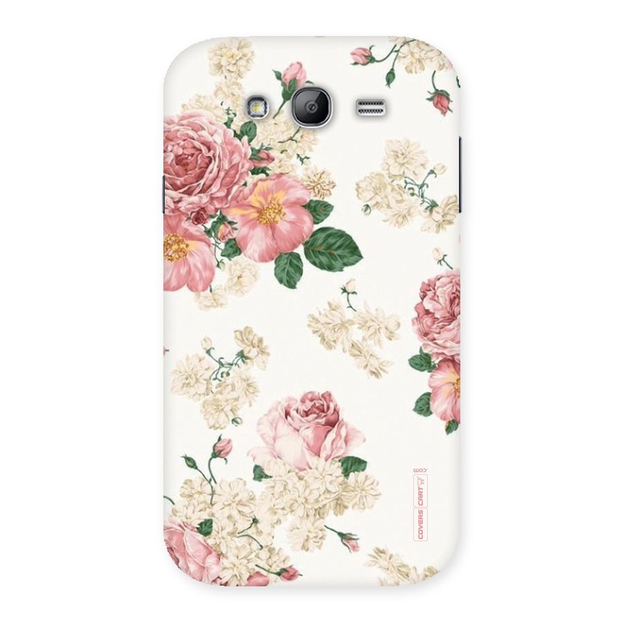 Vintage Floral Pattern Back Case for Galaxy Grand