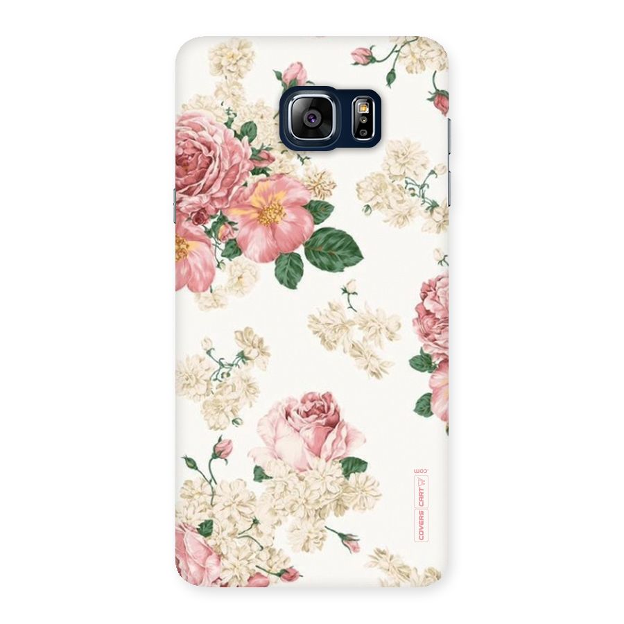 Vintage Floral Pattern Back Case for Galaxy Note 5