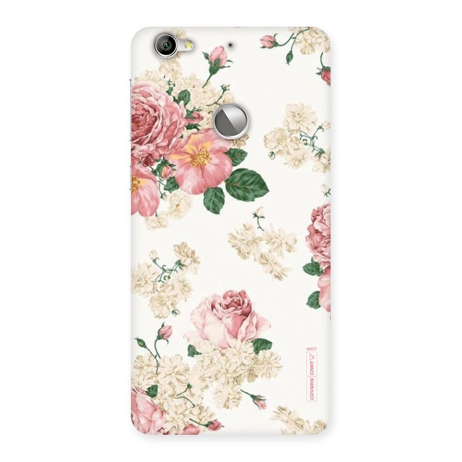 Vintage Floral Pattern Back Case for LeTV Le 1s