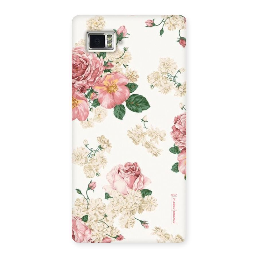 Vintage Floral Pattern Back Case for Vibe Z2 Pro K920