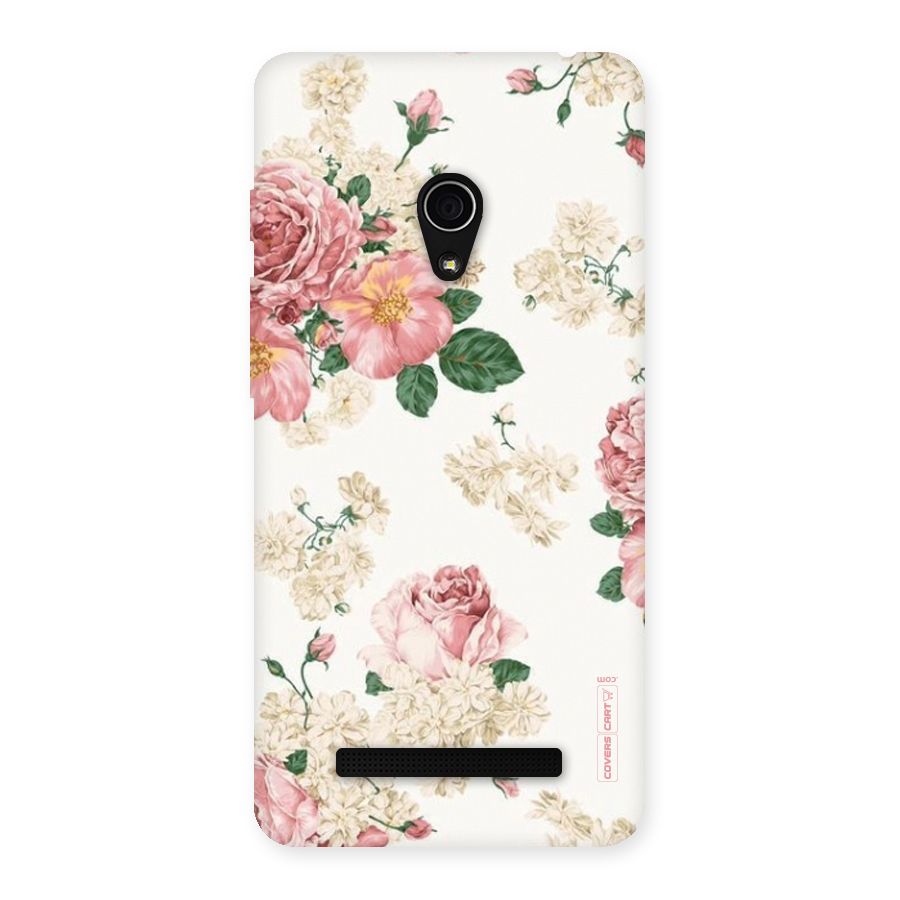 Vintage Floral Pattern Back Case for Zenfone 5
