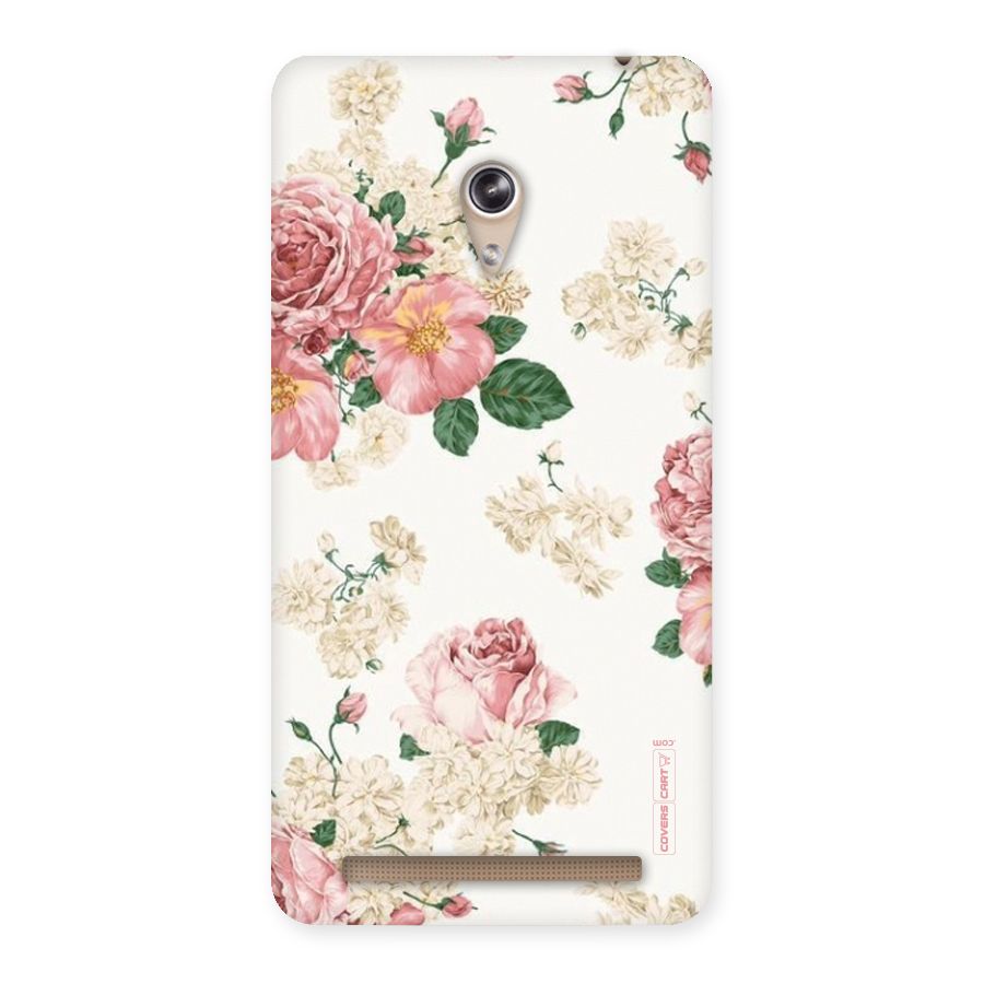 Vintage Floral Pattern Back Case for Zenfone 6